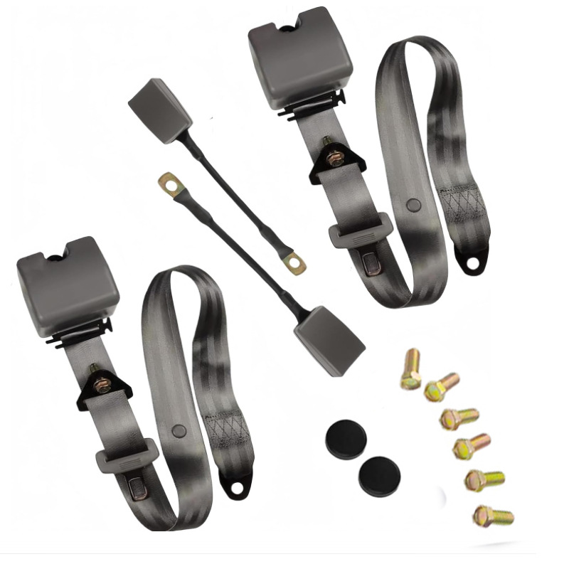 Cross-Border Hot-Selling Automatic Retractable Three-Point Safety Belt for Buses, Trucks, and Passenger Vehicles, Front and Rear Diagonal Shoulder Type with Emergency Lock