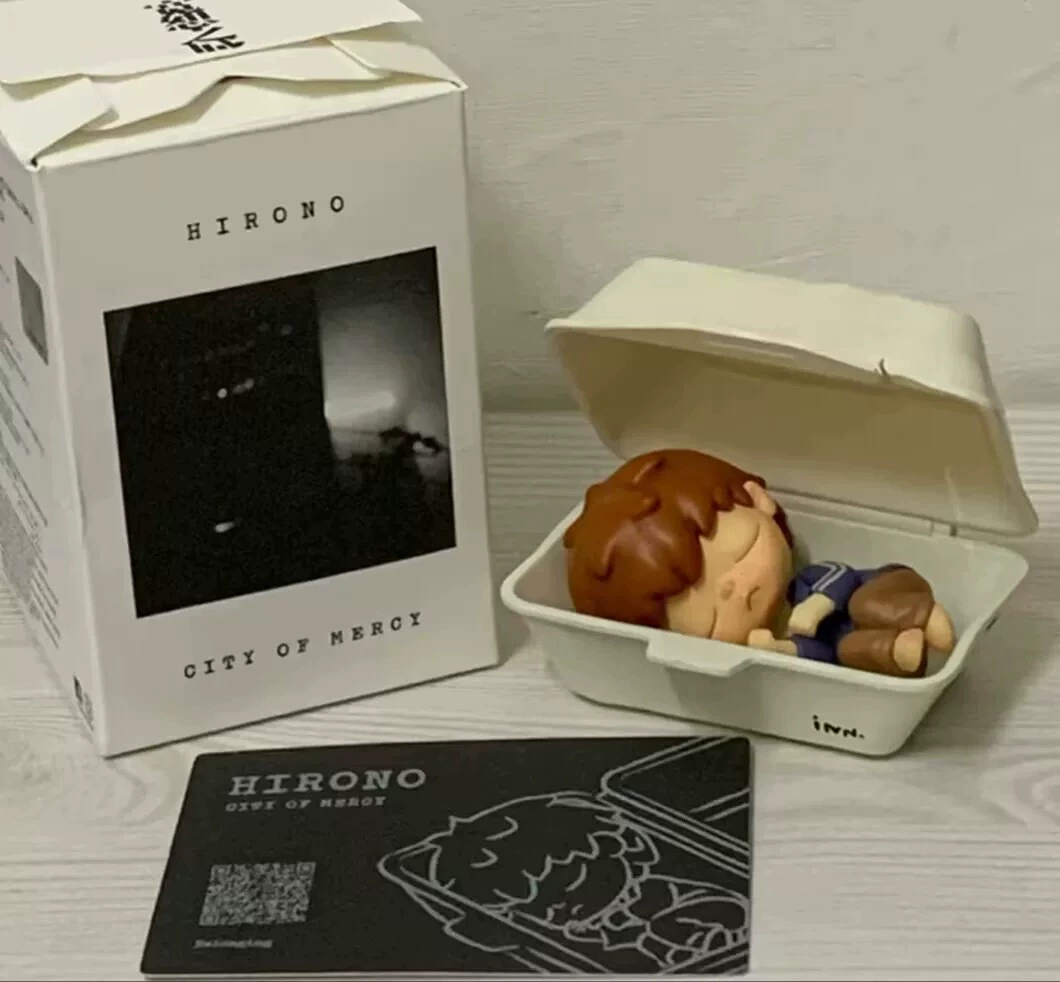 Фигурки-слепые коробки (Ono) серия HIRONO «Город прощения» — 6 дизайнов, 6,6×6,5×10 см