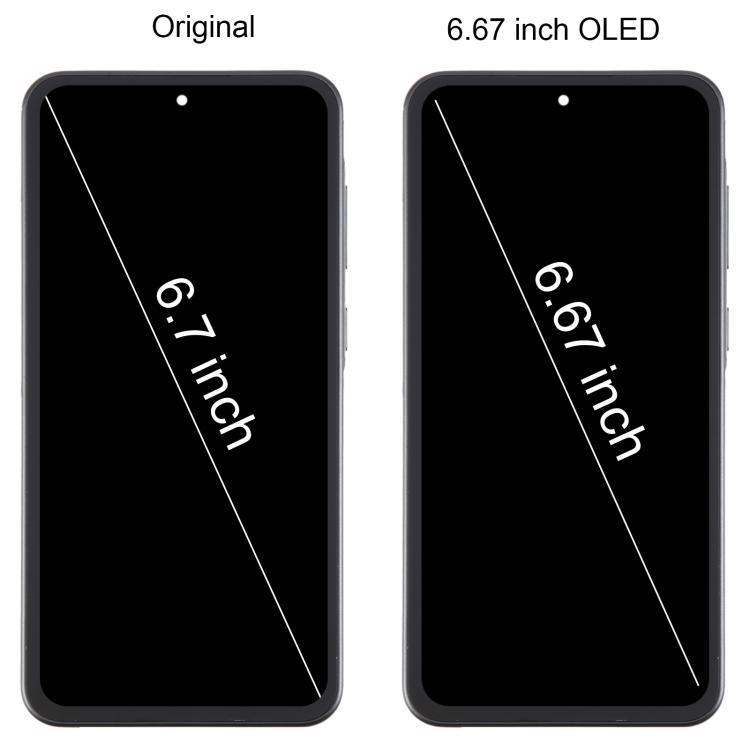 Aplicable a Samsung para Galaxy A36 SM-A366B 6.67 pulgadas OLED material líquido