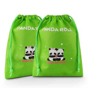 Hand Model Non-Woven Packaging Bag Plush Doll Non-Woven Drawstring Gift Bag Double-Sided Drawstring Drawstring Bag