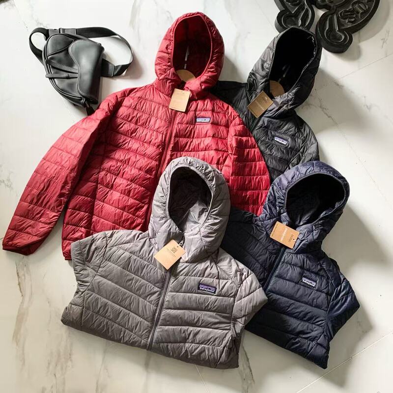 Pa Outdoor Insulated Lightweight Hooded down Jacket for Men and Women Pa Outdoor Insulated Lightweight Hooded down Jacket for Men and Women