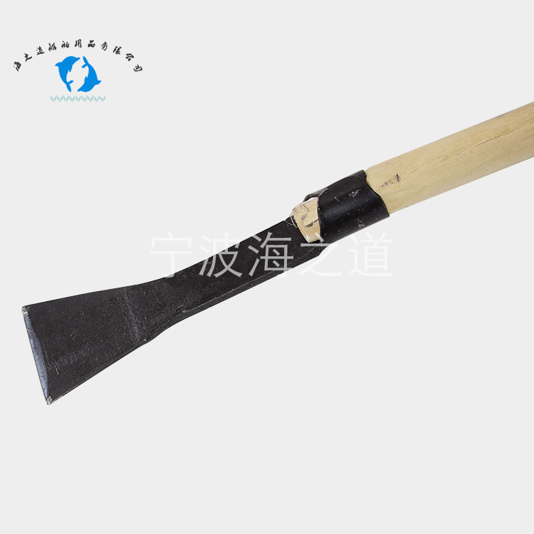 IMPA613246船用除锈铲刀 木柄铲刀 长柄刮油漆除草铲刀