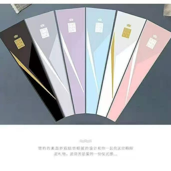 袋鲜花袋情人节鲜花包装金三角袋一支套袋材料包装袋花束玫瑰花