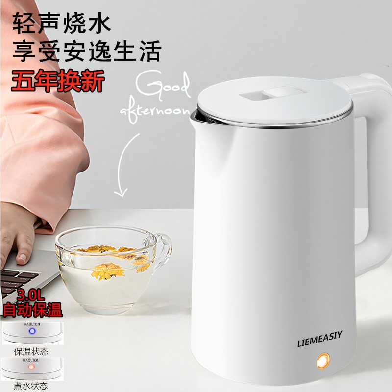 电热烧水壶家用宿舍小型开水保温一体热水器学生煮mini2025新款煲|undefined
