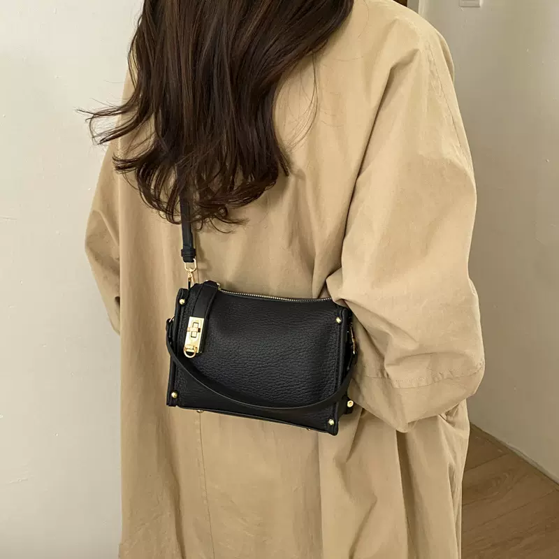 2026小众高级感手提包百搭简约通勤单肩斜挎包大容量气质通勤女包