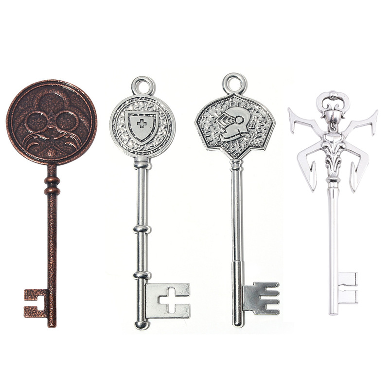 The game surrounding the biochemical crisis 4 heavy plate retro small key clearance props souvenir metal pendant cross-border The game surrounding the biochemical crisis 4 heavy plate retro small key clearance props souvenir metal pendant cross-border