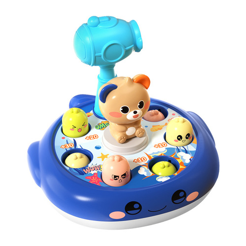 打地鼠儿童玩具益智早教趣味婴幼儿男女孩宝宝敲打游戏机无需电池