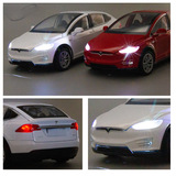 Тесла, металлическая реалистичная модель автомобиля, игрушка, игрушечная машина, масштаб 1:32