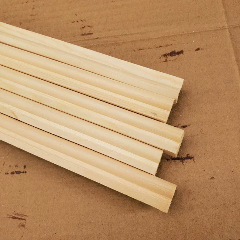 Современный минималистский массивный лес круглый деревянный стержень круглый деревянный стержень деревянный diy строительный материал ручной работы гладкий бамбуковый вешний стержень