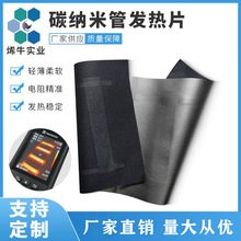 碳纳米管发热片5v低压加热膜远红外发热柔性加热服 布艺加热片