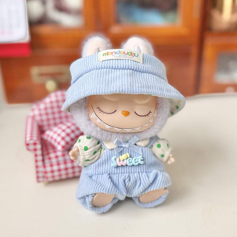 仅衣服] 一/二代La布布衣服挂件拉布布坐坐派对娃衣挂件草莓熊萌|undefined