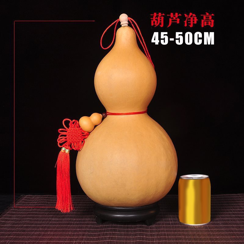 天然葫芦挂件家居饰品特大葫芦摆件带龙头店铺室内悬挂文玩小葫芦|undefined