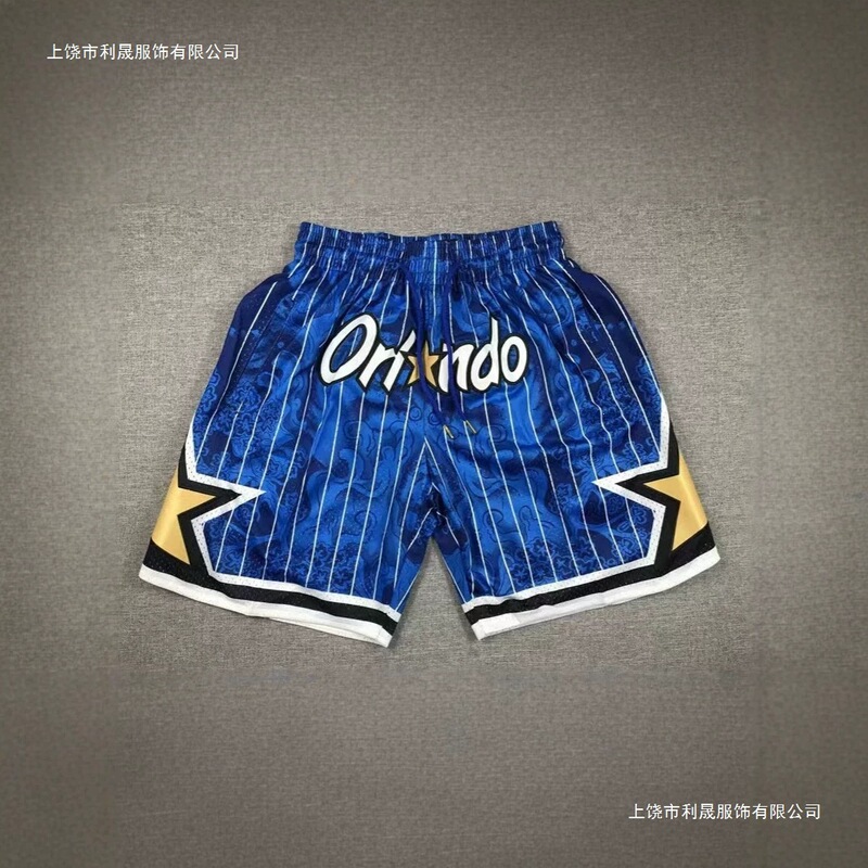 Cross-Border European and American Retro Fashion Celtic-Themed Sports Shorts Summer Loose Casual Basketball Shorts