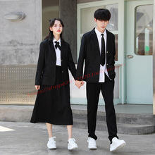 台湾师大附中班服学院风校服套装毕业初高中学生合唱演出服运动会