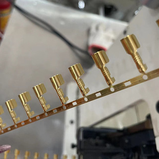 6*30 Half-Open Fuse Terminals, Natural Color Horizontal Connection, 2000 Pieces Per Plate, 0.35 Thick Fuse Terminals, Semicircle