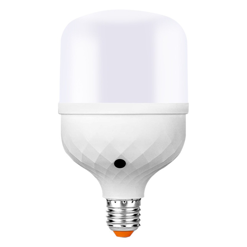 Interruptor de bombilla por voz sin conexión para el hogar, control inteligente de bombillas LED, luz controlada por voz, casquillo universal E27, bombilla con control remoto