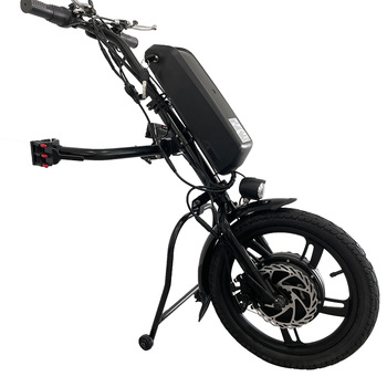 Silla de ruedas de fábrica directa transformada cabeza de tracción silla de ruedas eléctrica cabeza de conducción plegable 45 - 50 km de duración