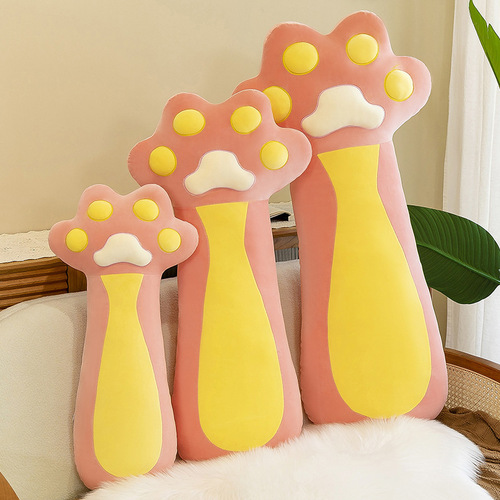 Cute Cat Claw Pillow Plush Toy Girls Bed Sleeping Large Pillow Cute Home Decoration Manufacturer Wholesale