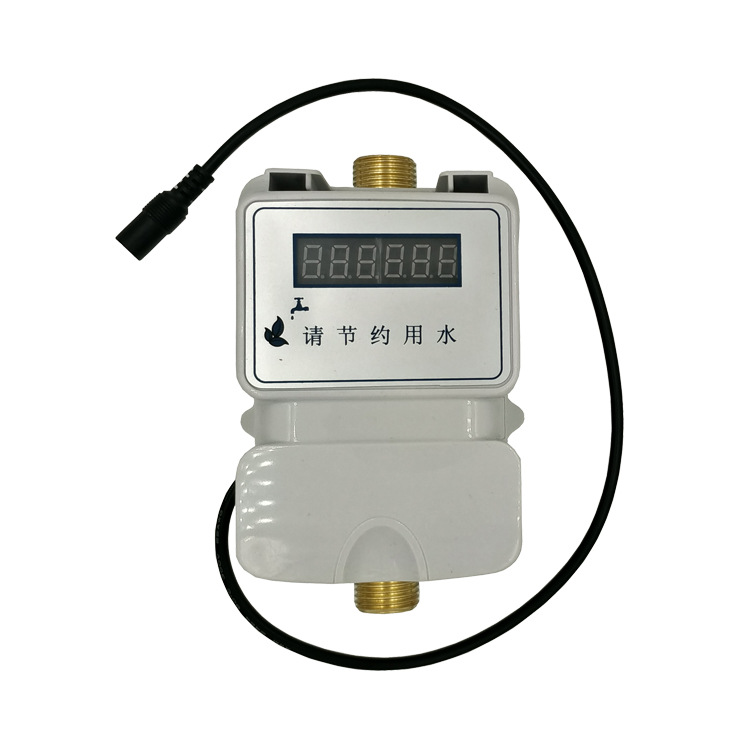 员工宿舍学校园一卡通热水表IC卡联网水控机 一表多卡水表控水机