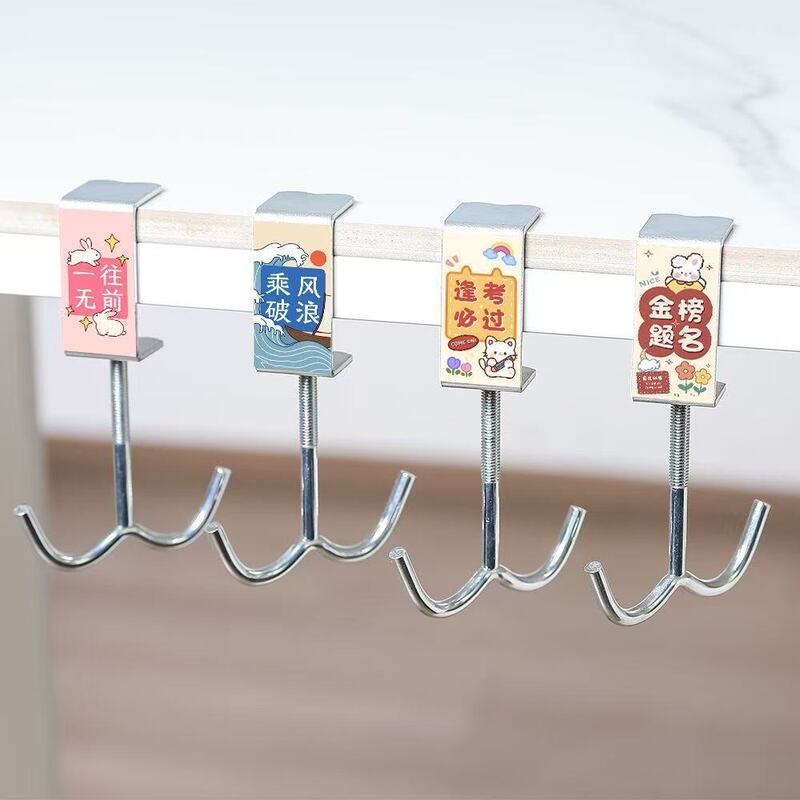 かばんは机の端の神器の机のフックの寮のリュックサックの専用のデスクトップの学生の事務室を掛けて机のそばを掛けます。|undefined