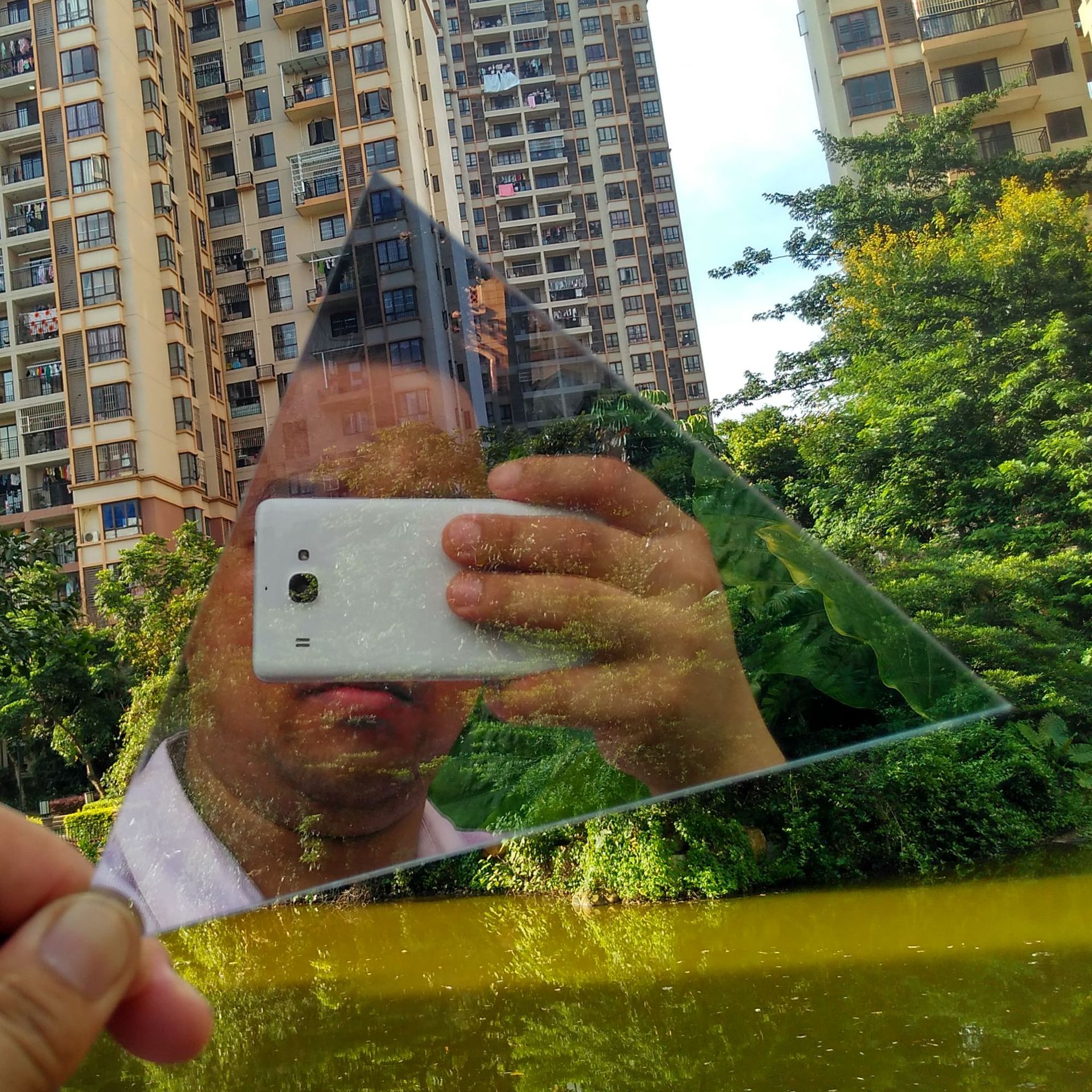 亚克力半透镜PMMA半透镜隧道灯镜片 时光隧道灯镜片亚克力双面镜