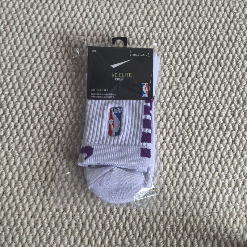 NBA专业篮球男运动袜子厚毛巾底女中长筒防滑勾勾袜批发独立包装|undefined