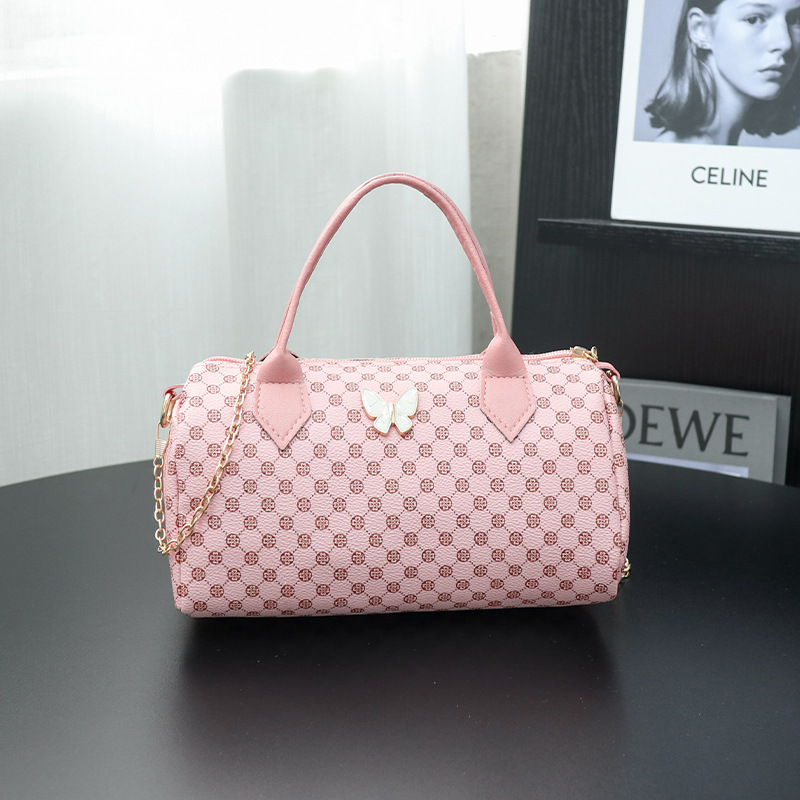 Bolsos de mujer de comercio exterior bolsos al por mayor bolsos de moda simple bolsos de mano 2025 nuevo estilo coreano bolsos de hombro almohada de aire image 10