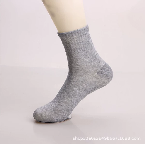Middle Stockings 【Gray】 Naked socks