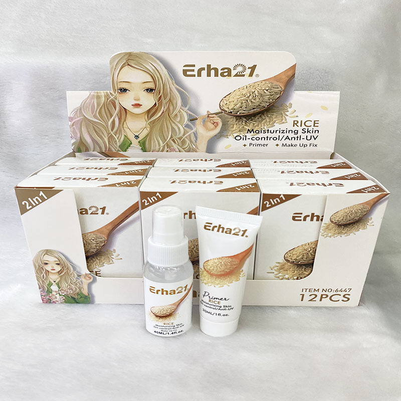 Set de Cuidado Facial de Arroz Hidratante para Cuidado Facial