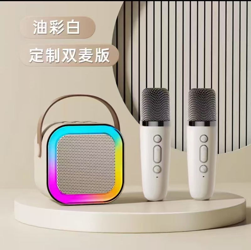 K12话筒音响麦克风家庭KTV套装无线蓝牙儿童户外露营音箱一体唱歌|undefined