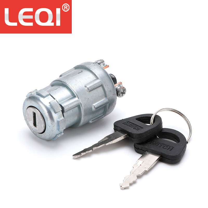 JK423钥匙点火开关 4 脚发动机启动开关用于摩托车拖拉机叉车拖车