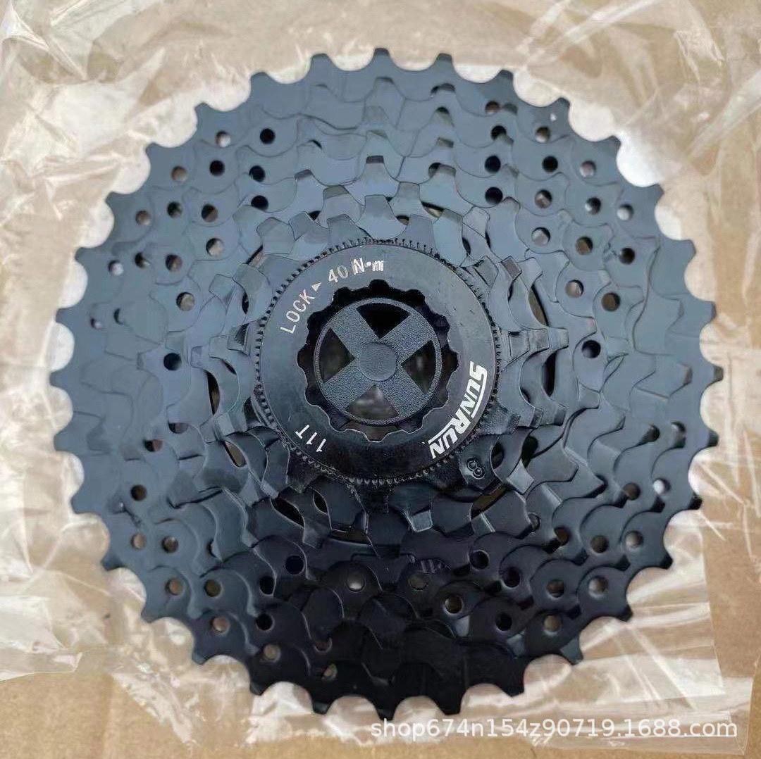 Volante de cassette de bicicleta de montaña/volante de bicicleta de 8 velocidades/rueda de torre de 24 velocidades/volante de cassette de 8 velocidades negro/Accesorios