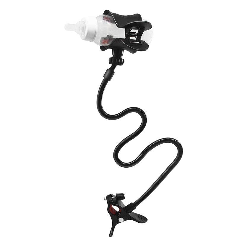 Bebé leche para beber artefacto soporte de alimentación automática clip de biberón cochecito recién nacido lactancia soporte estable