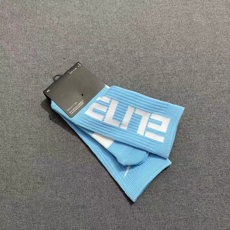 ELITEのアルファベットの高さのスポーツの靴下のアメリカのタオルの底の厚い専門のエリートのバスケットボールの靴下のファッションの靴下の男性の長い筒|undefined