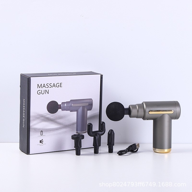 メーカーは筋膜銃電動マッサージ器を供給して筋肉マッサージ銃USBミニ充電筋膜銃を緩和する|undefined