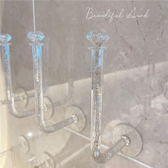 PK7J漂亮 ins鯊魚夾髮飾展示架學生宿舍掛鈎發箍發圈收納架