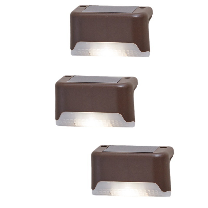 Luz de escalera solar al aire libre LED valla luz impermeable luz de la escalera patio barandilla luz Internet celebridad paso Luz