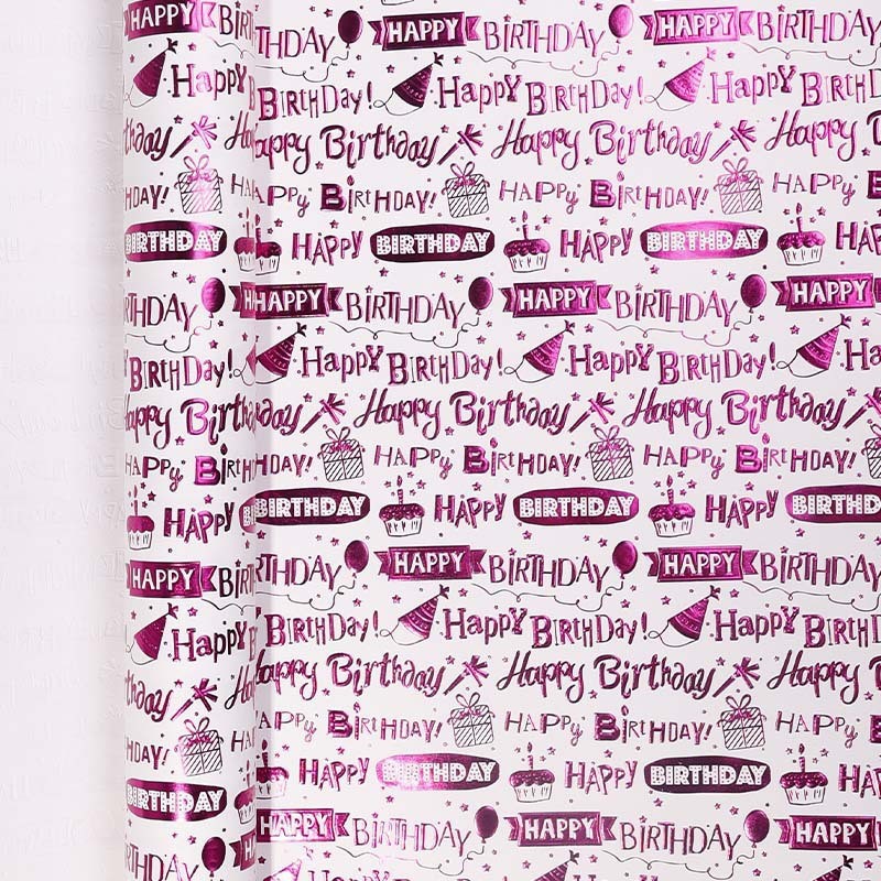 43cm3m para el comercio exterior transfronterizo papel de embalaje de regalo de San Valentín serie de amor papel artesanal al por mayor