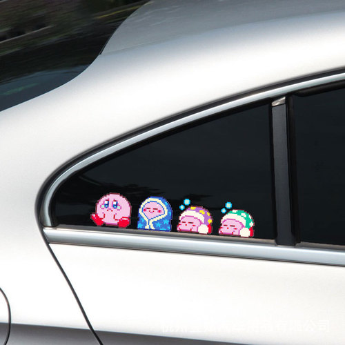 Star Planet Car Sticker, Scratch Cover, Electric Car Decal, Motorcycle Cartoon Creative Cute Helmet Reflective Sticker