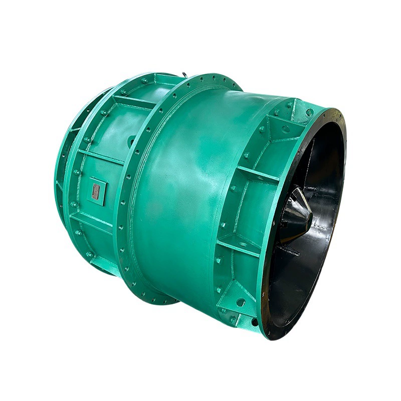 Двусторонний интегрированный дренажный и оросительный насос тормозное оборудование Мокрый статор ворота насоса прямое соединение полный трубчатый насос