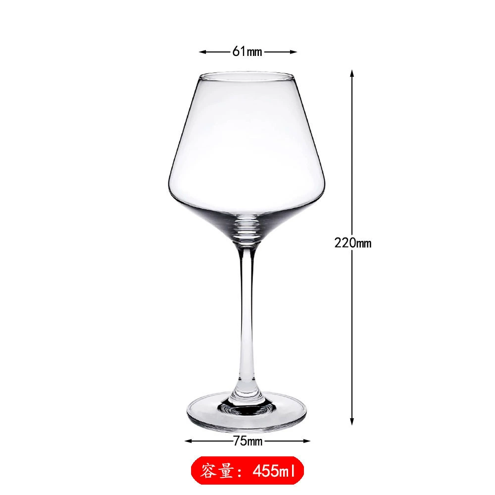 Crystal wineglass, pack