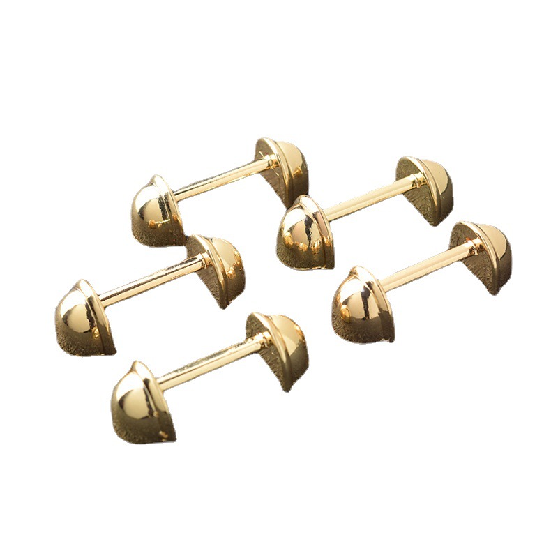En stock al por mayor asa de puente de metal mango equipaje bolsa de hardware hebilla de caja de regalo en forma de U arco puente hebilla mango