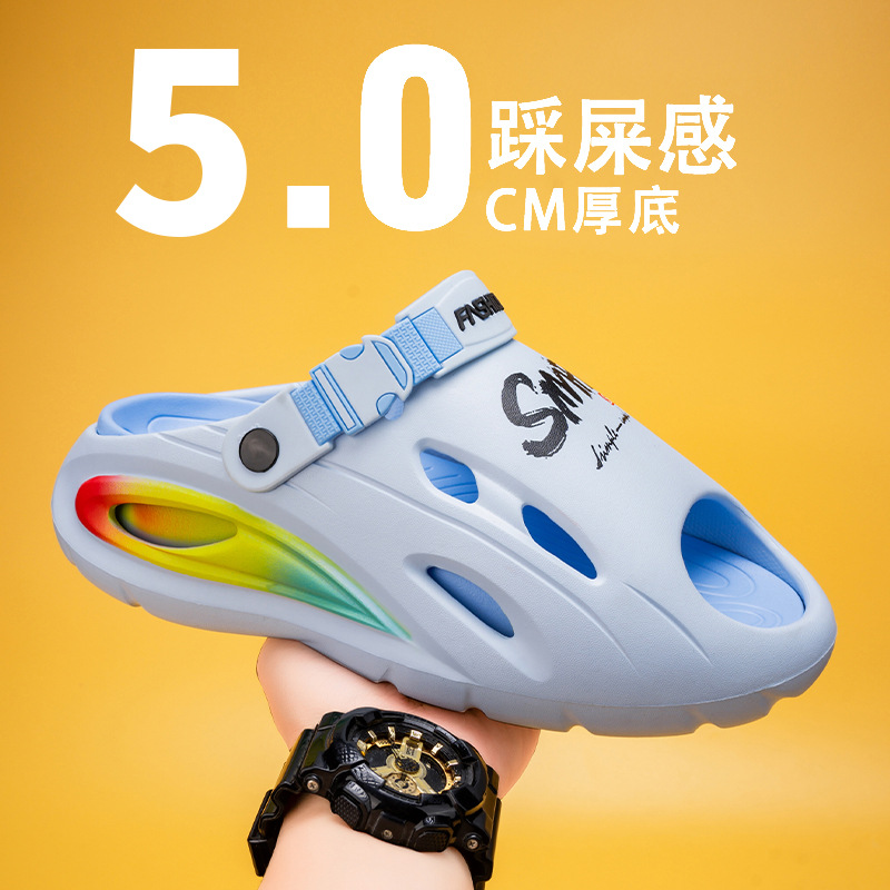 Zapatillas de coco transfronterizas para hombres que usan heces en verano