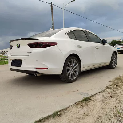 Mazda 3 Angksera modified | Fixed wind wing