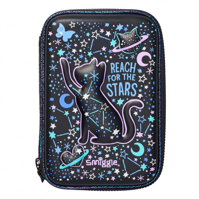 Australia caja de papelería smiggle para estudiantes de primaria y secundaria caja de lápices de gran capacidad para niños EVA caja de lápices grande de imagen tridimensional 3D