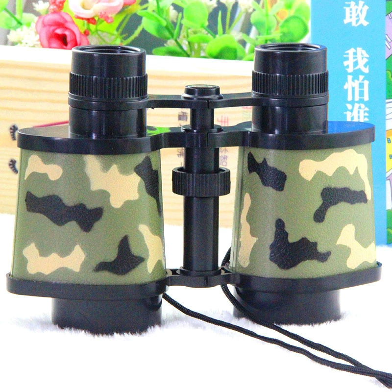 Игрушечный бинокулярный камуфляжный телескоп для горного кемпинга, спорта, активного отдыха, образовательных и научных целей, оптом