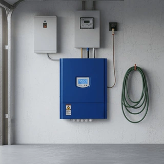 德明电源风光互补离网控制器3KW5KW48V风力发电机离网风机控制器