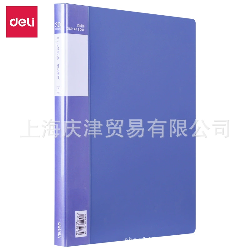 Deli 33630_30 Page Data Book (Blue)