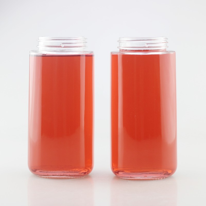 家用500ml厨房玻璃罐蜂蜜包装瓶杂粮收纳储物罐玻璃瓶泡酒密封罐