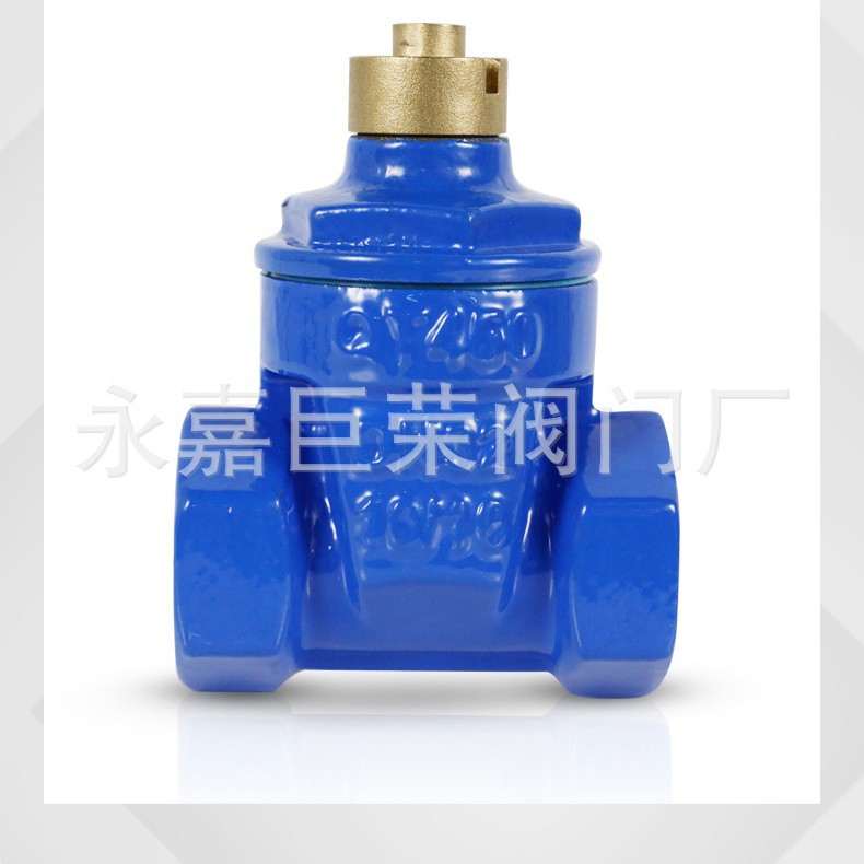 防盗丝口软密封加密闸阀JMZ15X-16Q给排水污水消防管道用